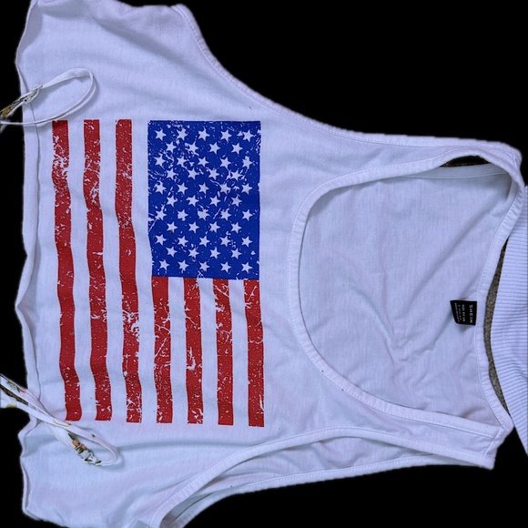 White crop top Lot, hollister, kirious, SHEIN and japna - Picture 2 of 5